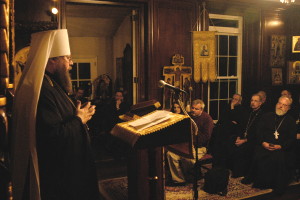 Metropolitan Council meeting opens with spiritual retreat at OCA chancery